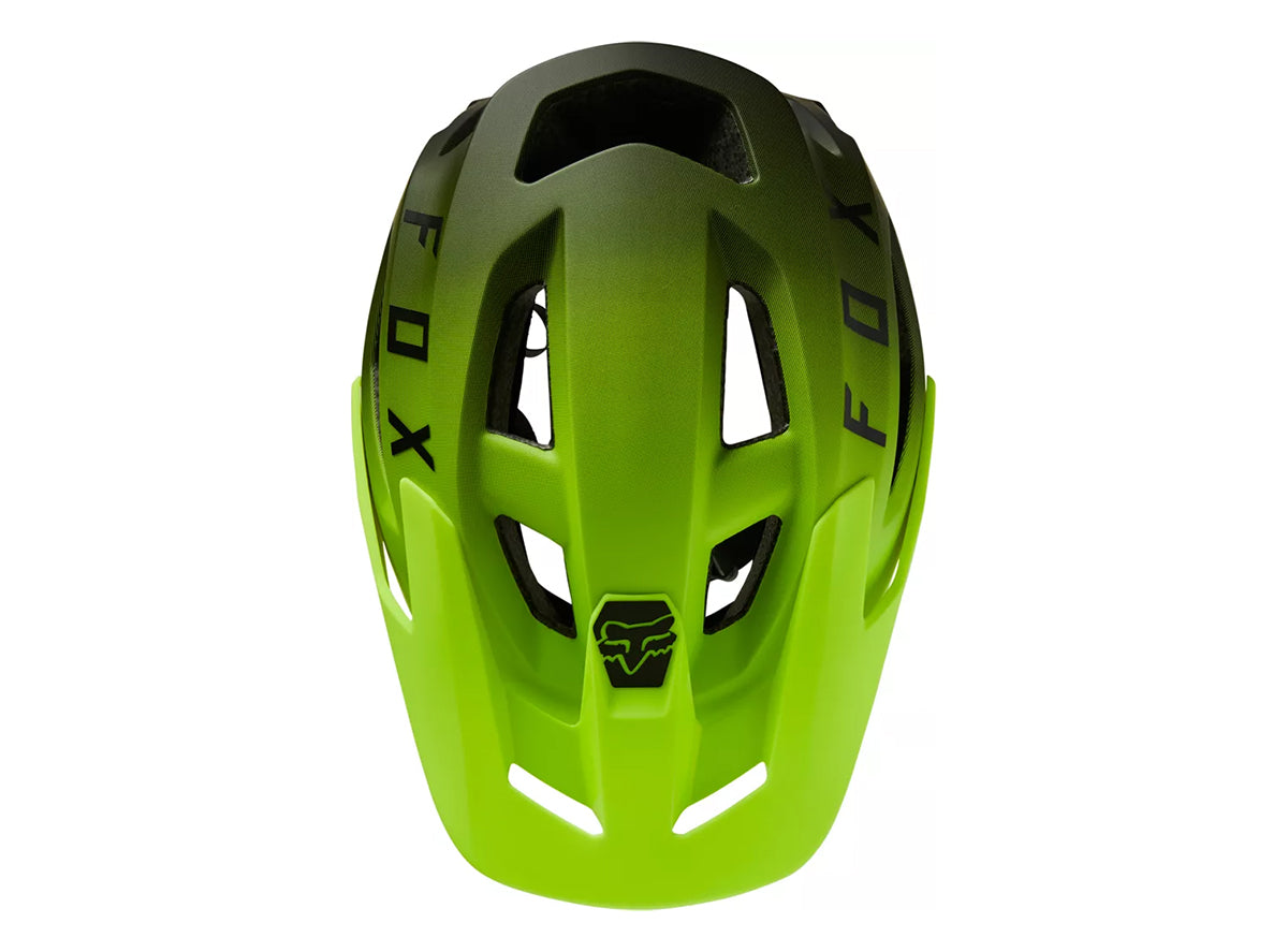 fox speedframe helmet yellow