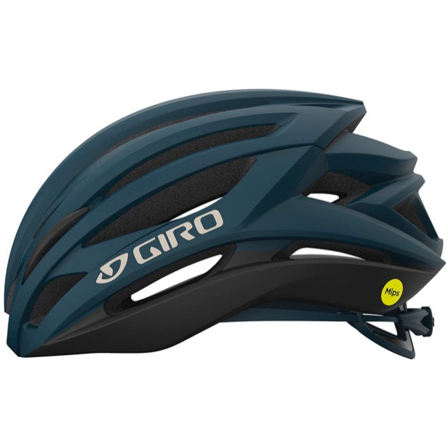 Ongeëvenaard Vochtig Validatie Giro Syntax MIPS Road Helmet - Matt Harbor Blue - 2022 - Cambria Bike