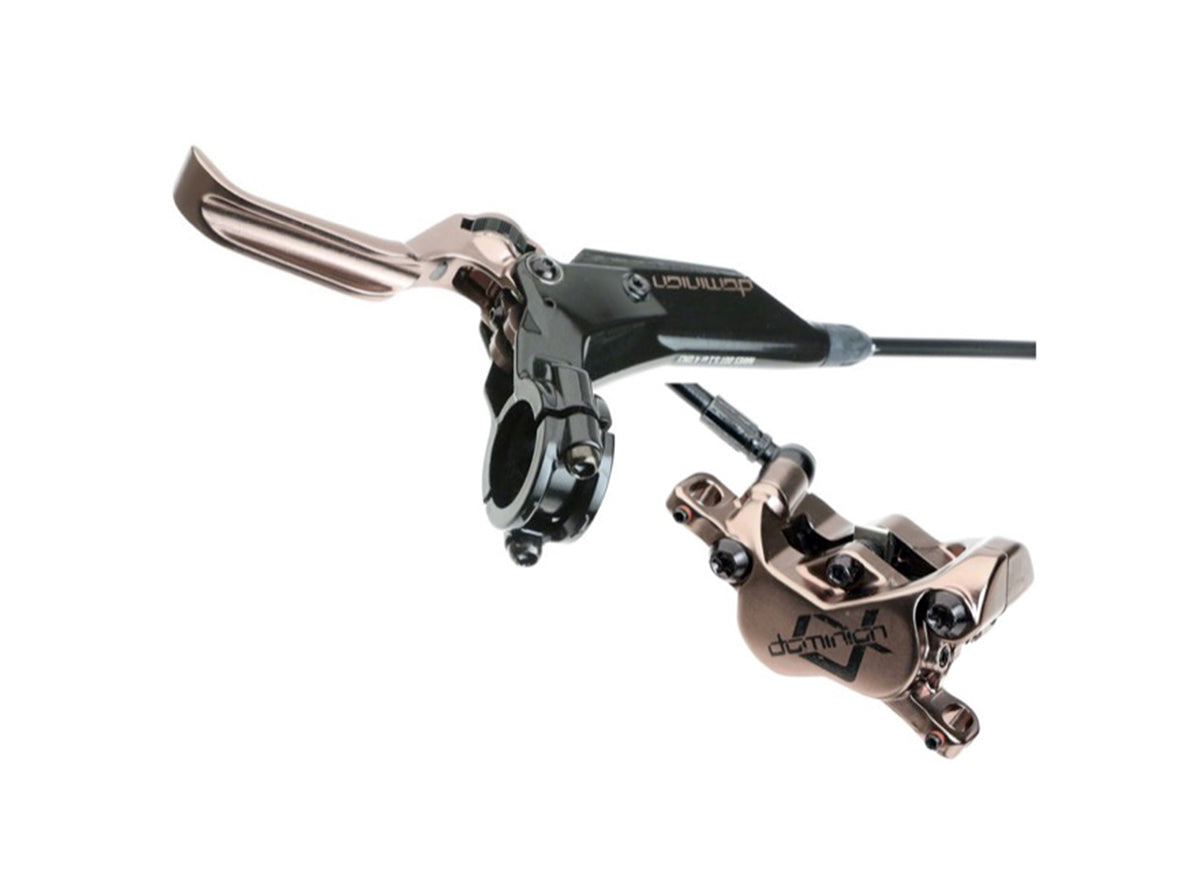 Hayes Dominion A4 Disc Brake and Lever - Front - Black-Bronze