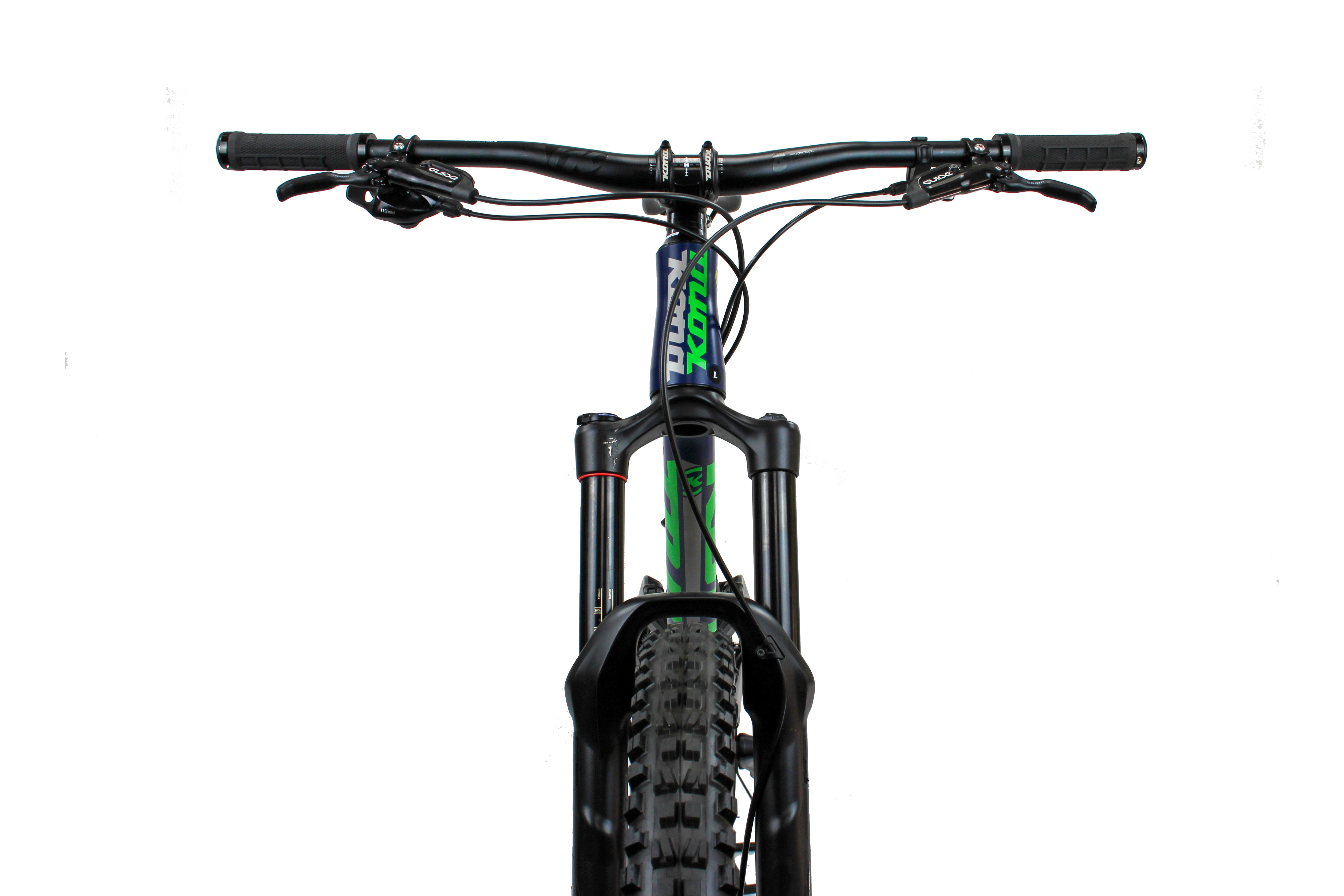 kona mountain bike green