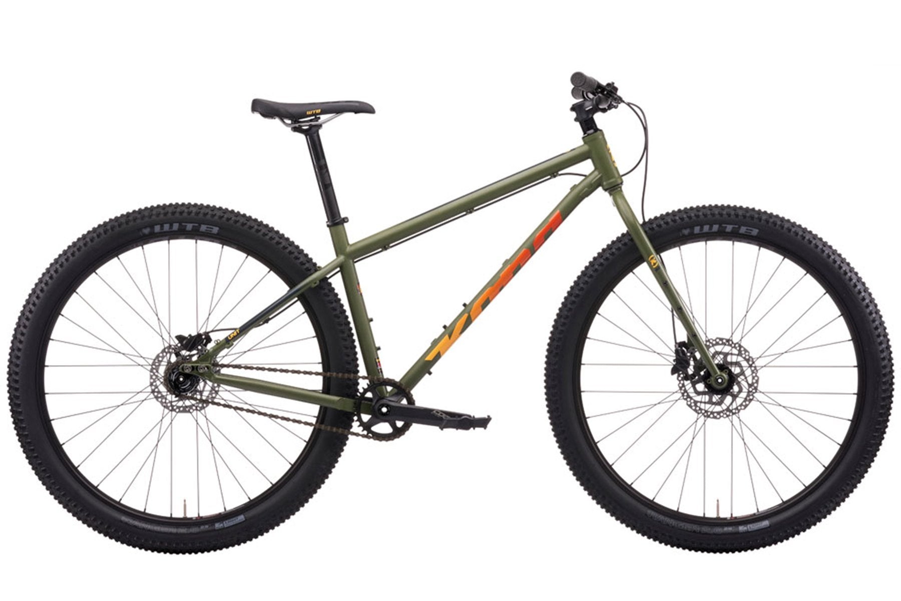 kona mountain bike green