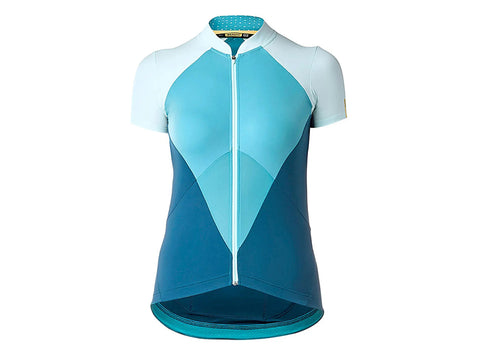 Louis Garneau Connection 4 Short Sleeve Road Jersey - Curacao Blue