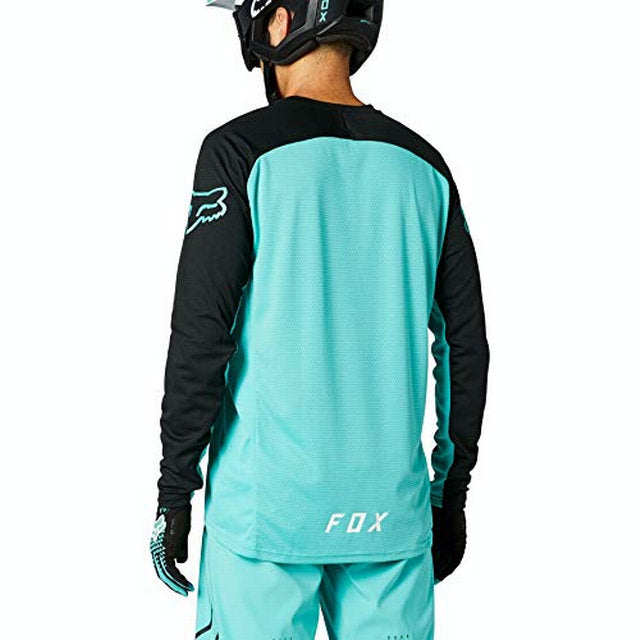 blue fox mtb jersey