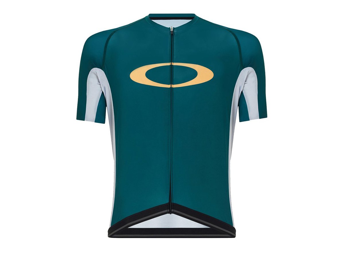 Oakley Icon  Short Sleeve Road Jersey - Black-Bayberry - 2021 - Cambria  Bike