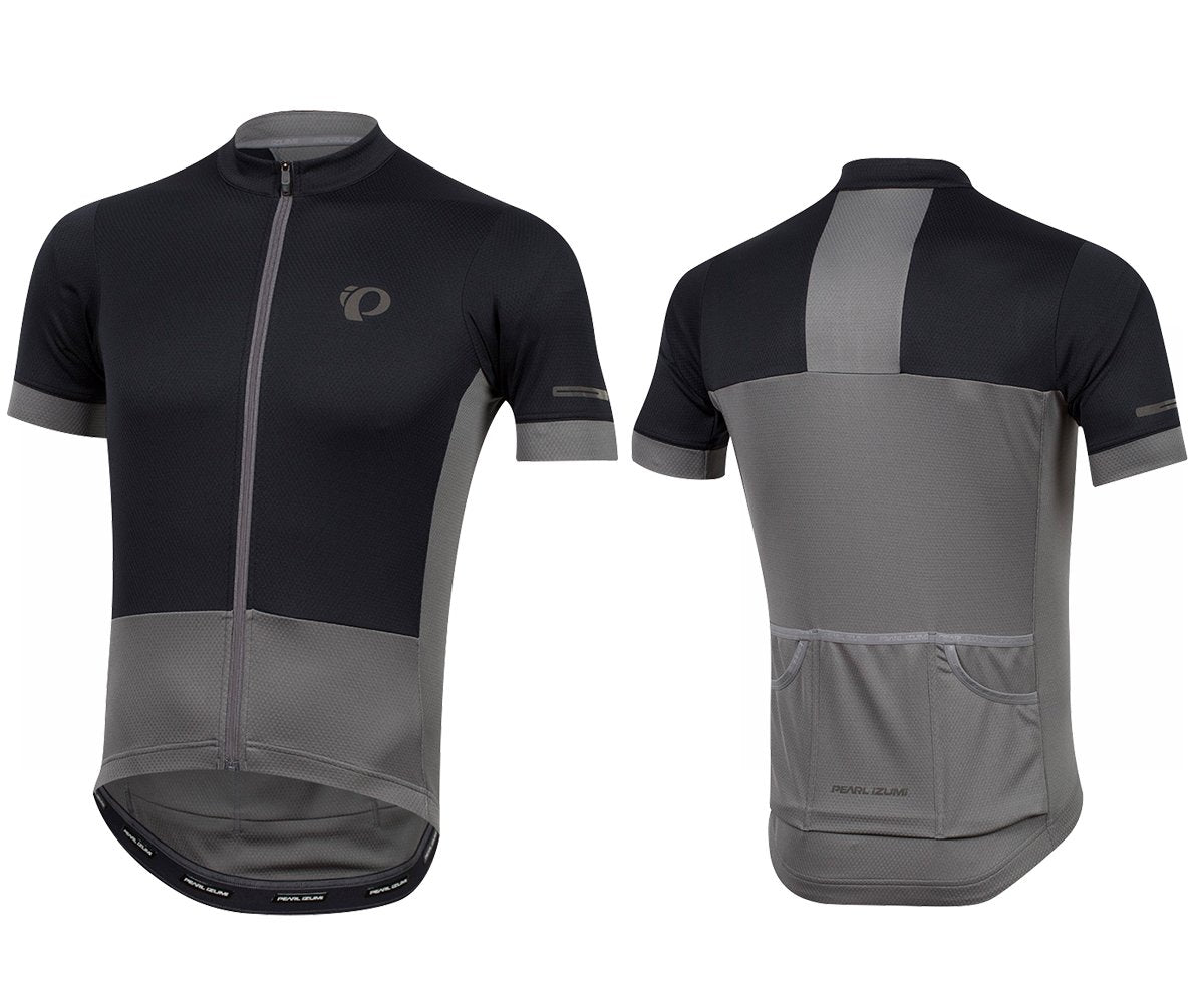 Shimano Escape Short Sleeve Road Jersey - Womens - Black-Gray