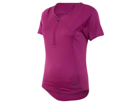 Pearl Izumi Versa Short Sleeve Henley Jersey - Womens - Green