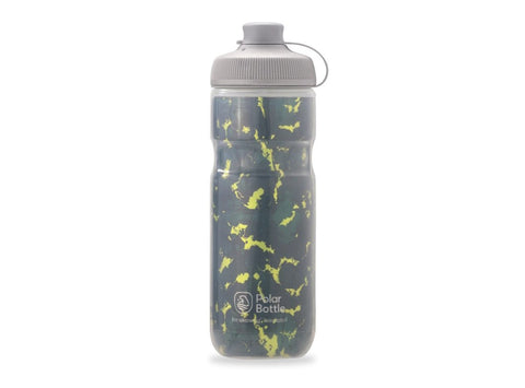 Insulated Water Bottle 24oz Coral Beige