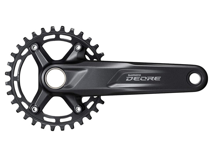 Vorm van het schip rijm Kluisje Shimano Deore M5100-1 Crankset - Black - Cambria Bike