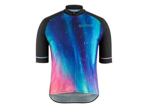 Louis Garneau Connection 4 Short Sleeve Road Jersey - Curacao Blue