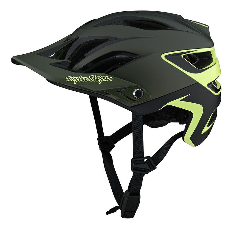 Troy Lee Designs A3 MIPS MTB Helmet - Uno Glass Green - Cambria Bike