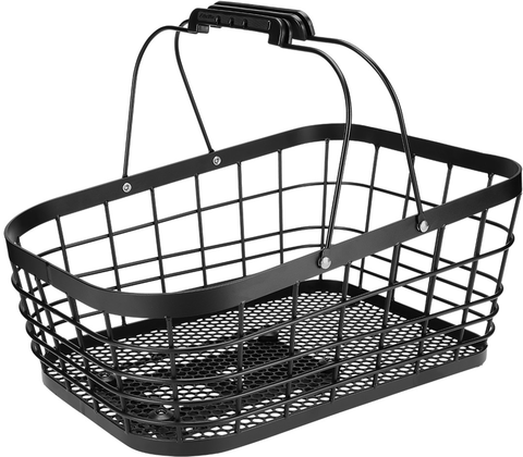 Peterboro Rear Bike Rack Basket