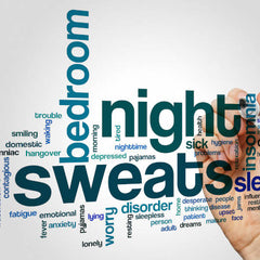 Night sweats and antidepressants