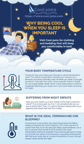 How To Stay Cool & Get The Great Sleep Your Body Needs On A Hot