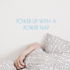 Power nap for sleep