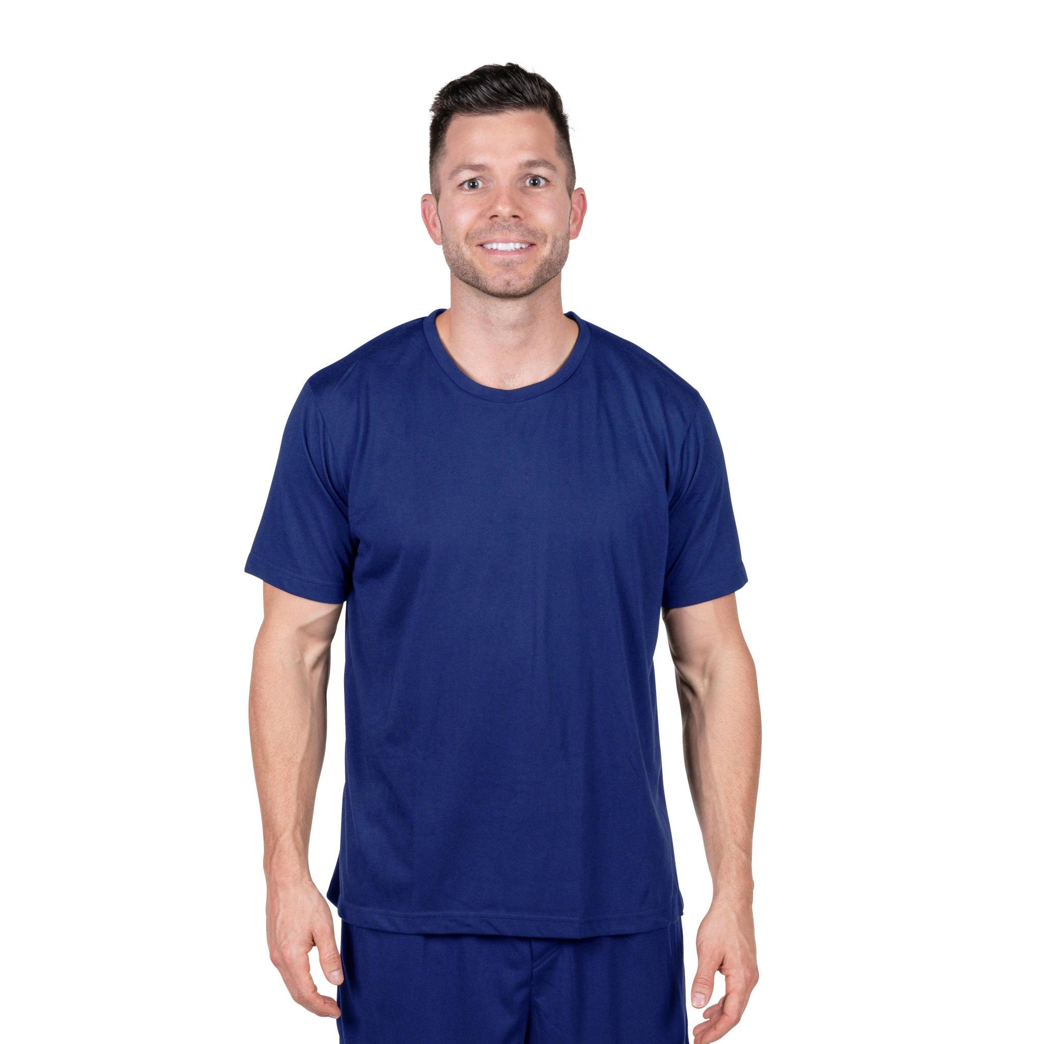 Image of Men's Moisture Wicking Crew Neck T-Shirt