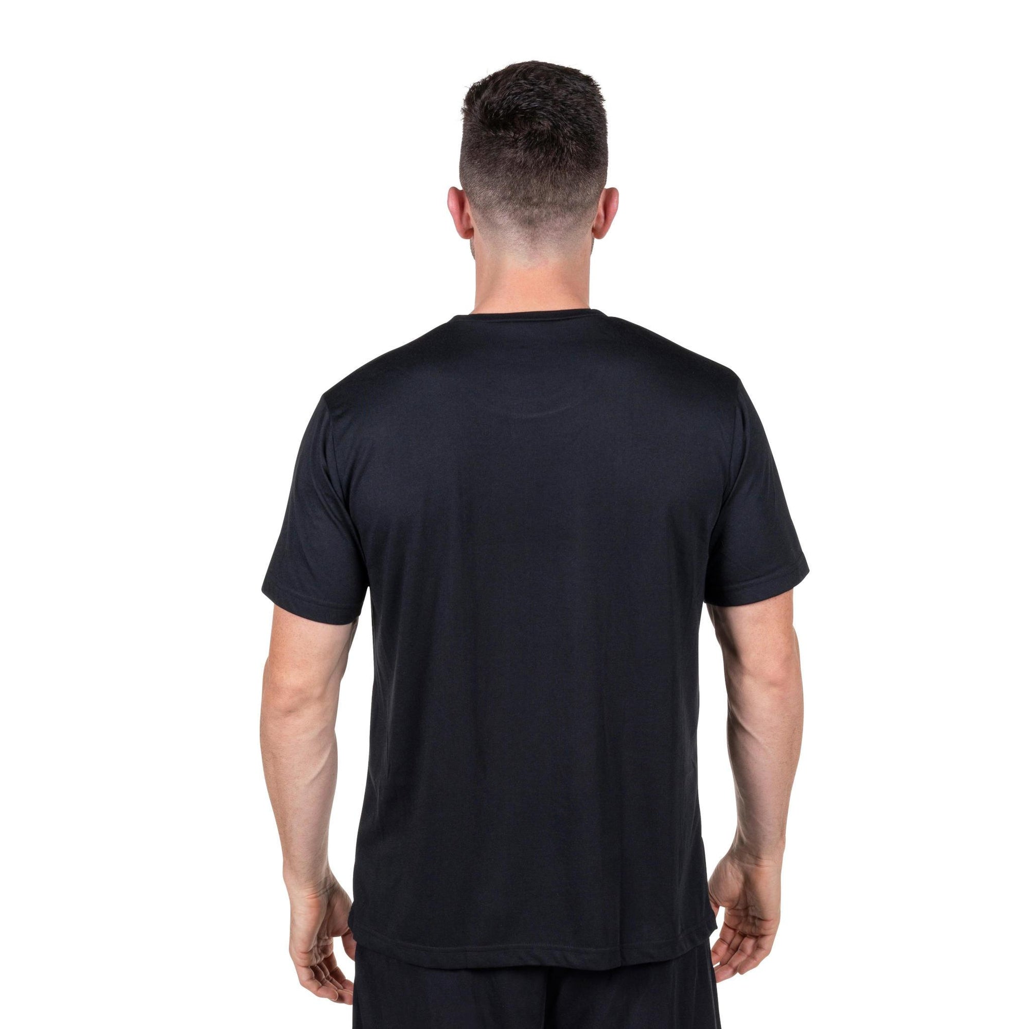 Mens Moisture Wicking V-Neck T-Shirt | Cool Men's Pajama Shirt - Cool-jams