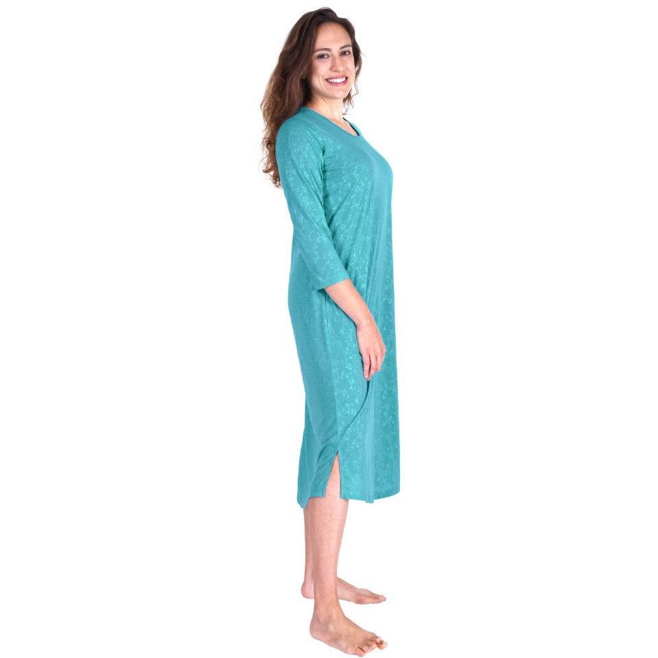 Smooth, breathable cooling nightgown