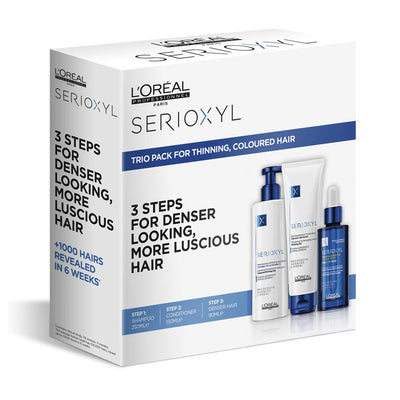 L'Oreal Professionnel Serioxyl Trio Pack - Thinning, Coloured Hair