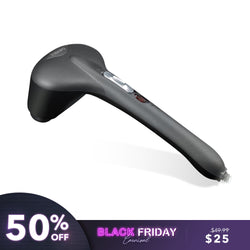 【Special Offer】Naipo Handheld Dual-node Percussion Massager with Replaceable Attachments