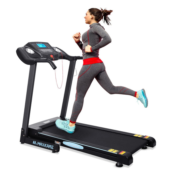 MaxKare Folding Treadmill Running Machine 2.5 HP Power 8.5 MPH Speed