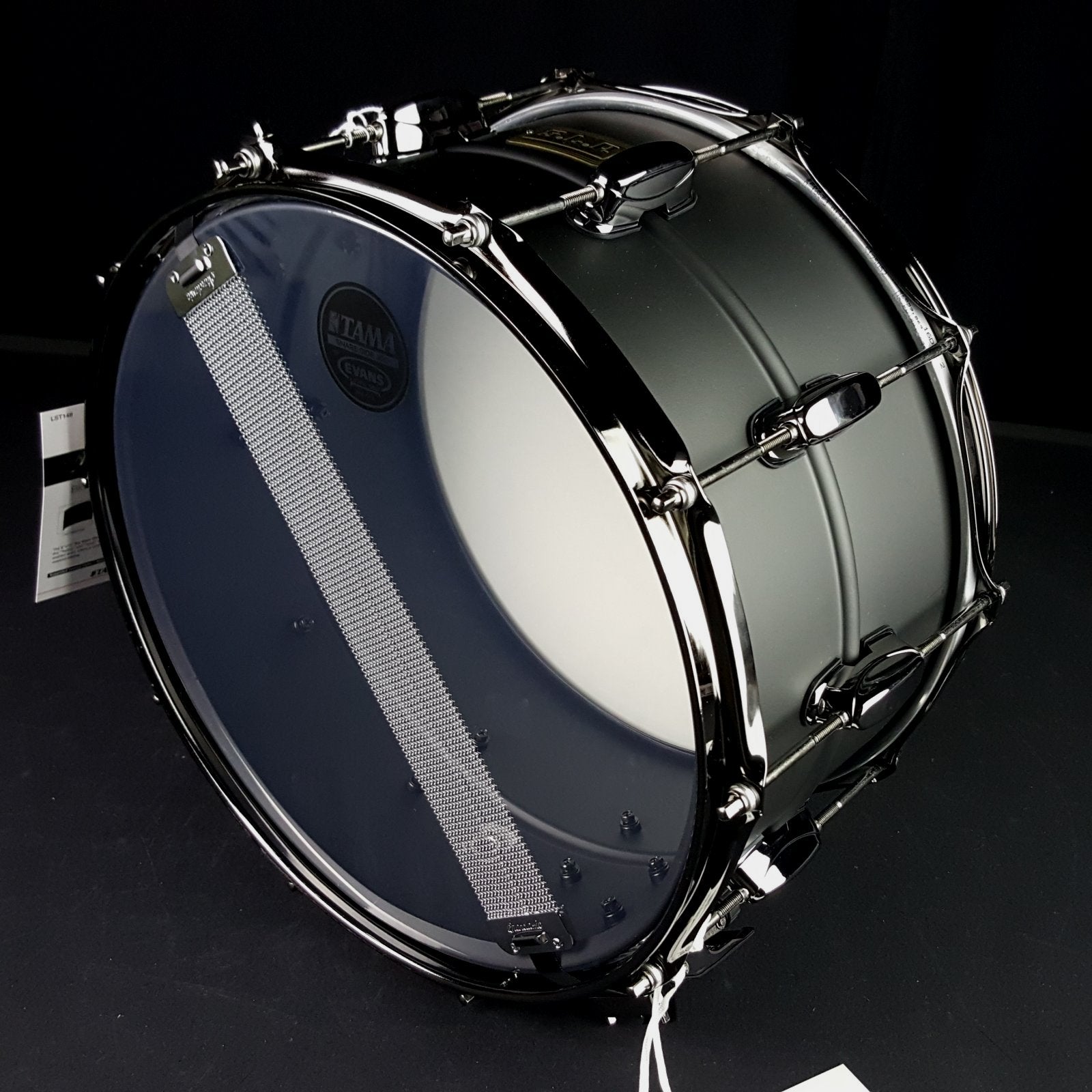 Tama Snare Drum Big Black Steel S.L.P. LST 148 (14" x 8") – Musique Favre