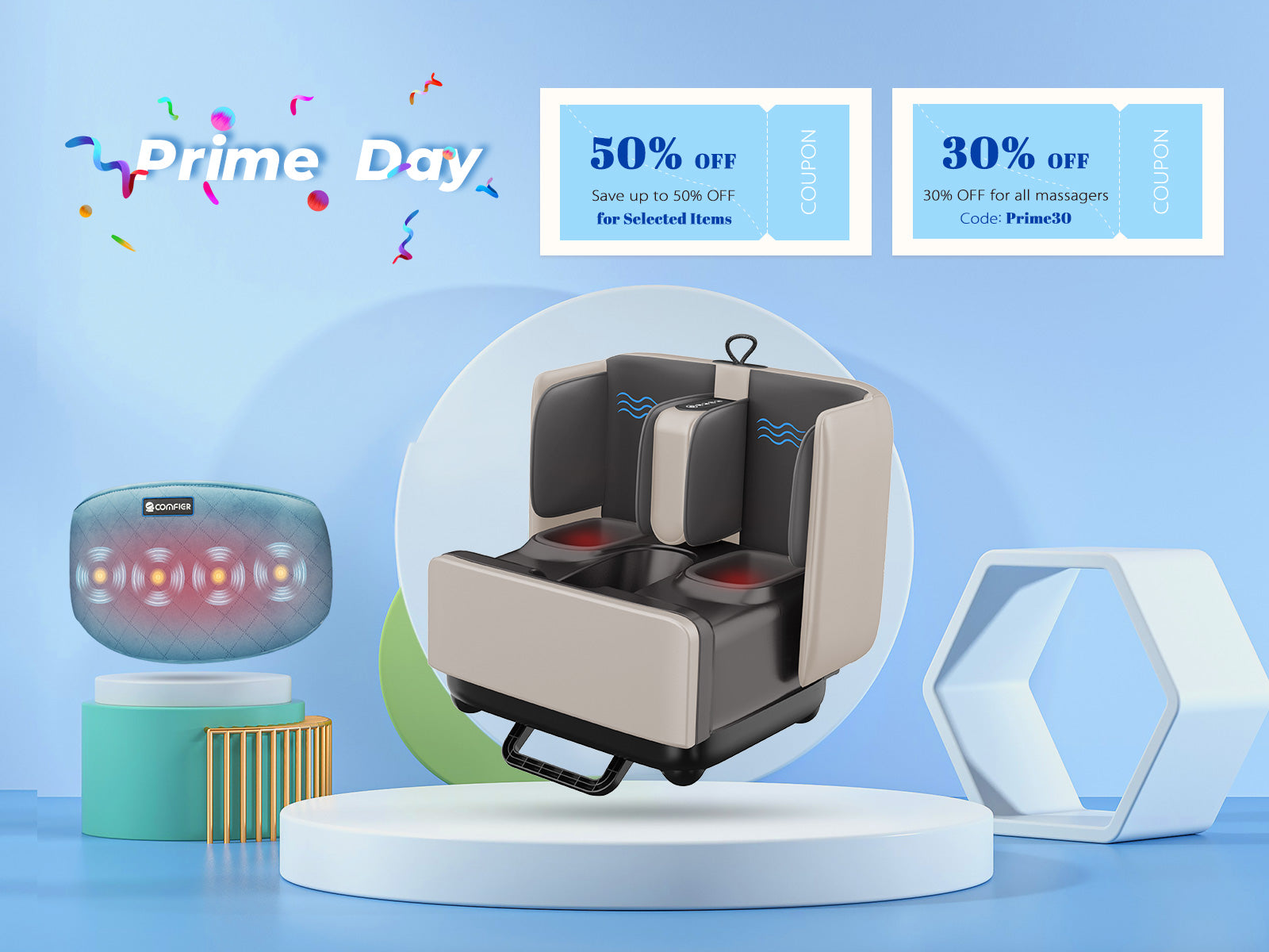 Experience Ultimate Relaxation: Unbeatable Massager Deals on Prime Day –  Comfier