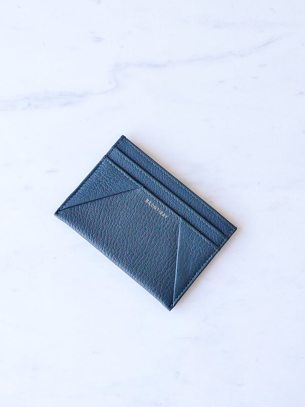 Tessa dutch leather card case - Duck - Brontibay