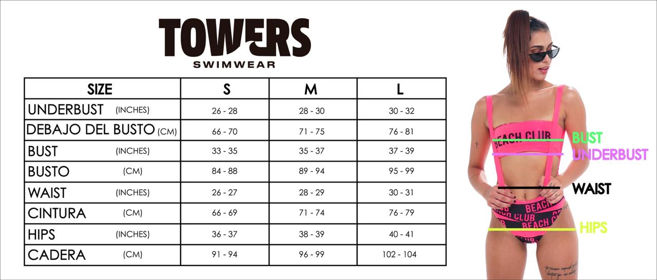 Lingerie and Swimwear Measuring Guide