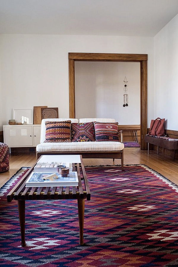 Decorating with Kilims - AphroChic | Modern Soulful Style