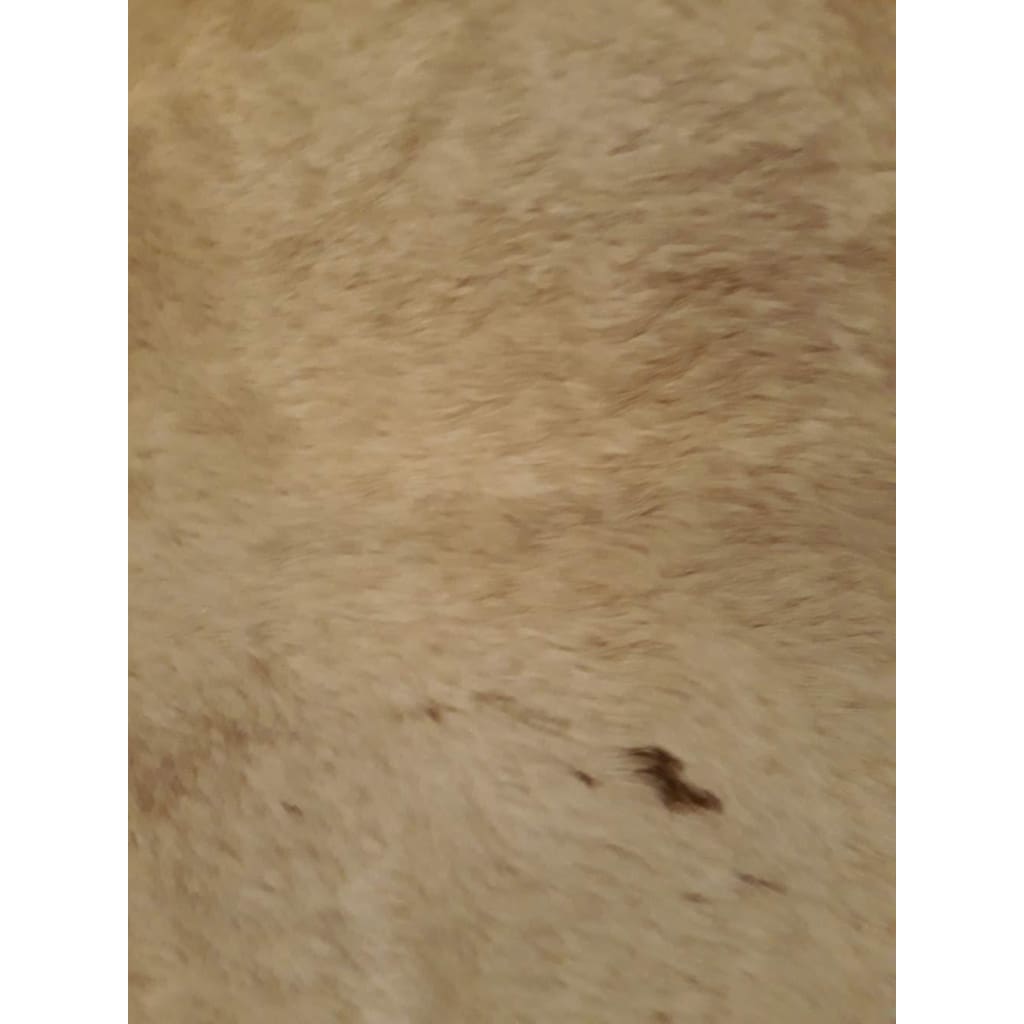 Narbonne Leather Co Genuine Cowhide Rug Brown Speckled 45 75