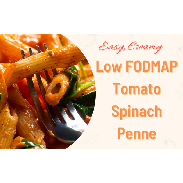 Easy Creamy Low FODMAP Tomato & Spinach Pasta Foods ﻿Online Australia |  FodShop