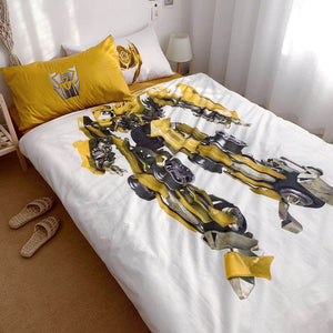 Transformers Kids Bed Suit Bequem