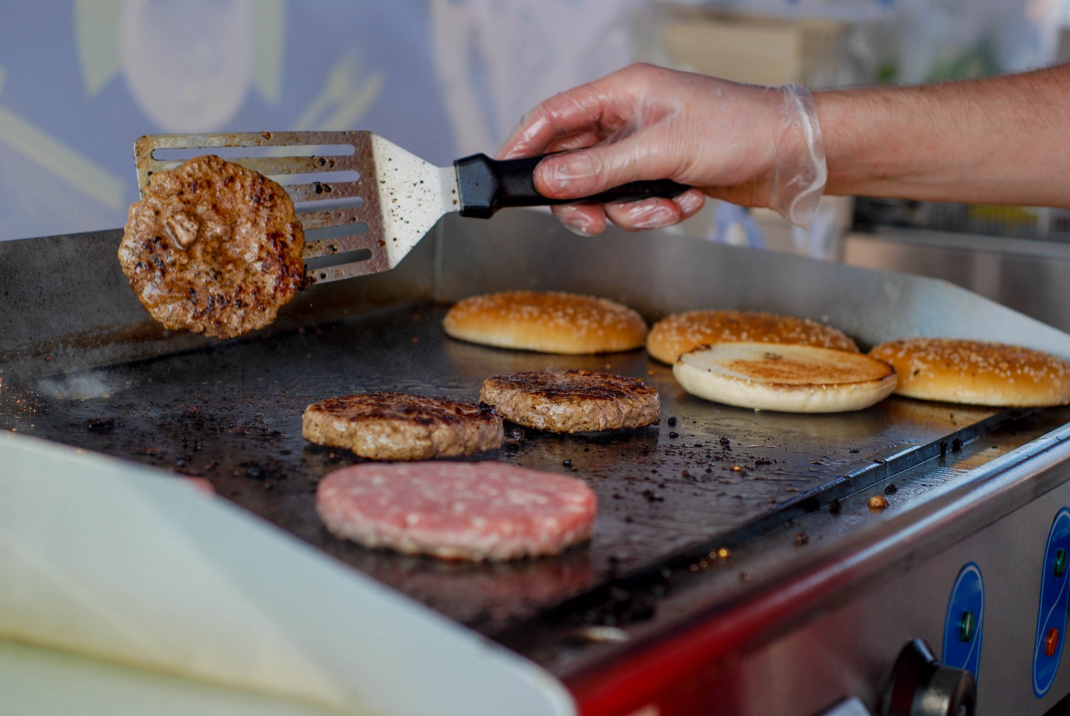 Griddle Top Range Oven