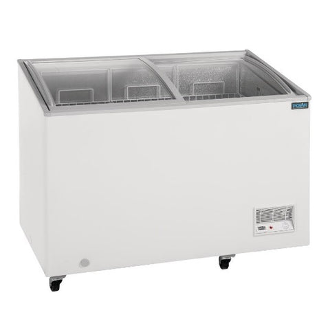 commercial display chest freezer