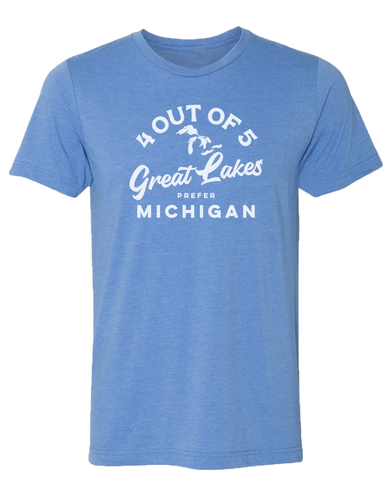 4 Out Of 5 Great Lakes Prefer Michigan