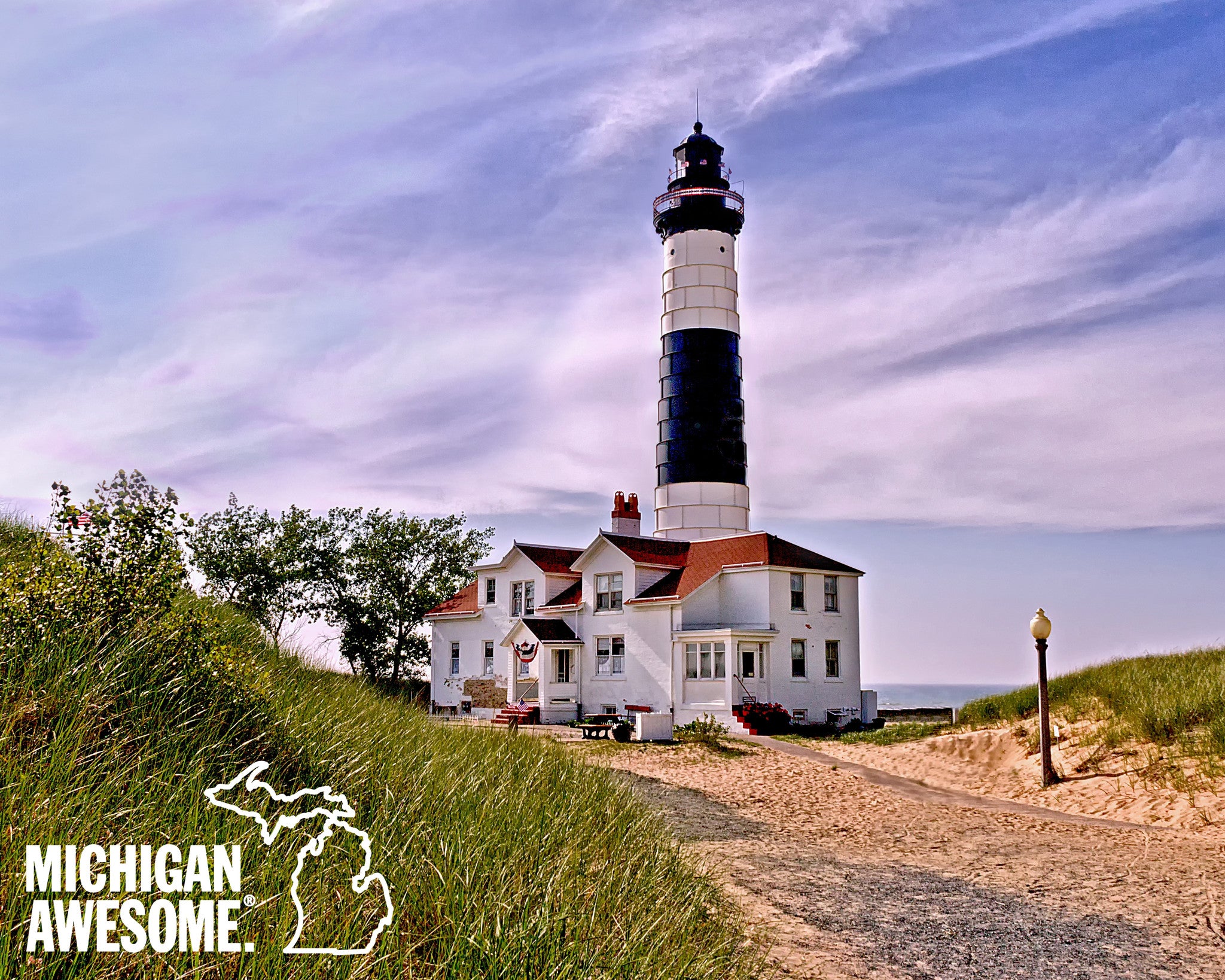 Big Sable Point Lighthouse Print | Michigan Awesome