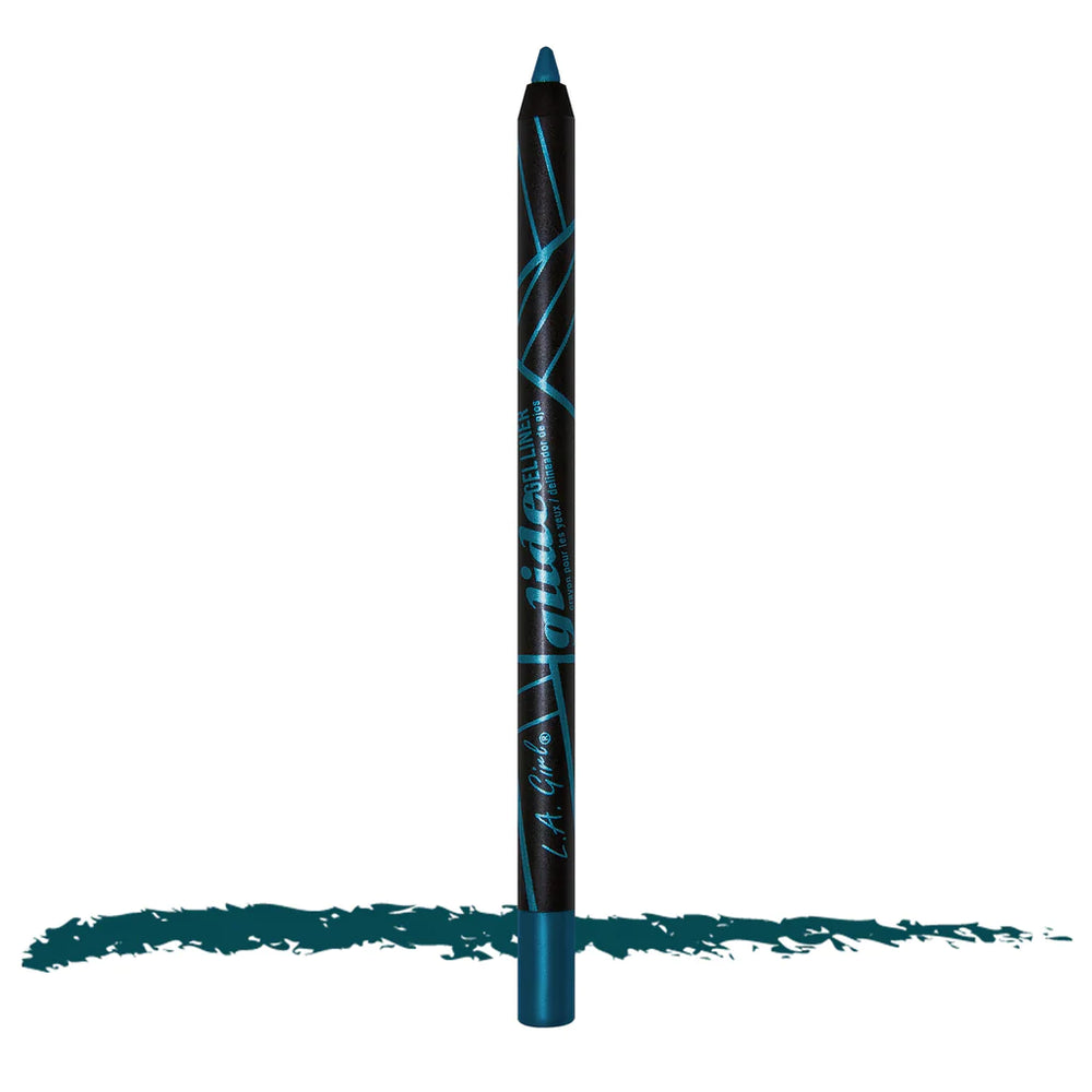 L.A. Girl Glide Gel Liner-Gypsy Teal 4Pc Set + 1 Full Size Product Worth 25% Value Free