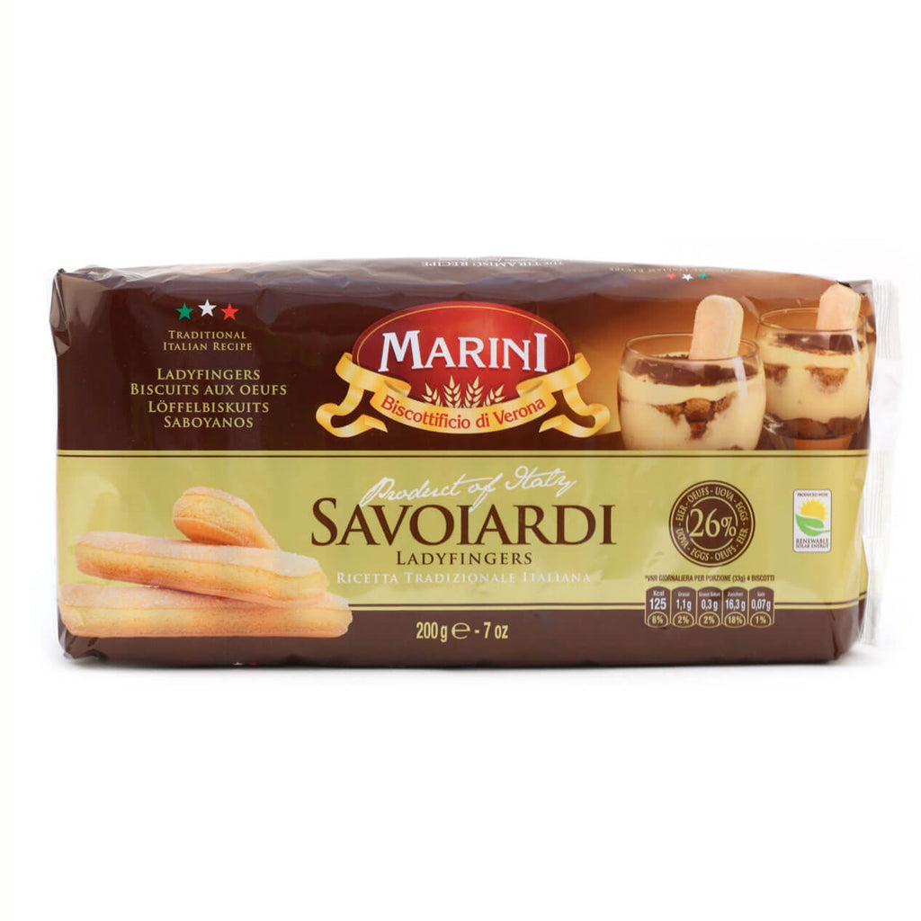 Marini Savoiardi Lady Fingers Biscuits 200g International Food Shop