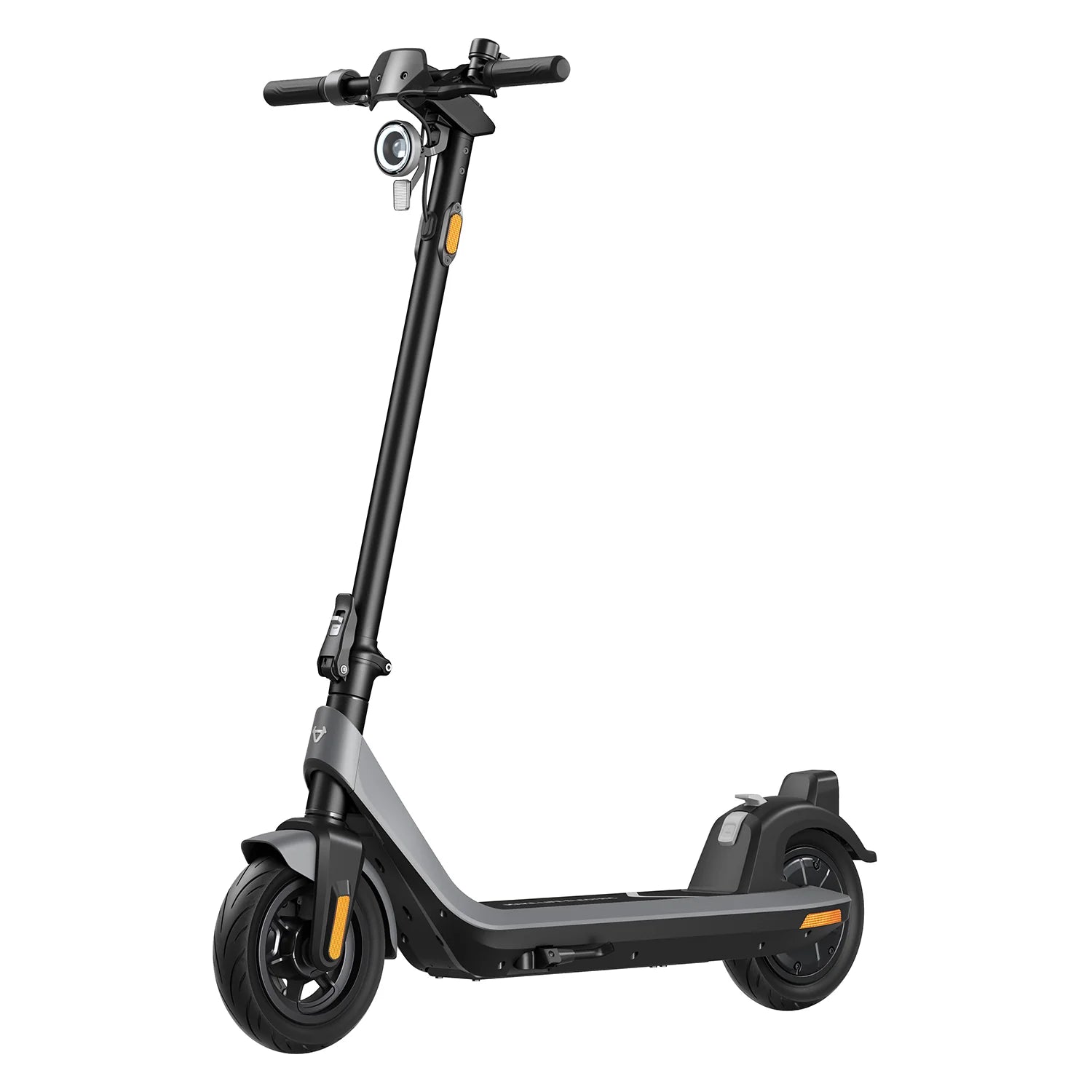 NIU - KQi2 Pro Foldable Electric Kick Scooter w/ 25 mi Max Operating Range & 17.4 mph - Grey
