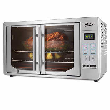 Gourmia Digital Air Fryer Toaster Oven with Single-Pull French Doors, New