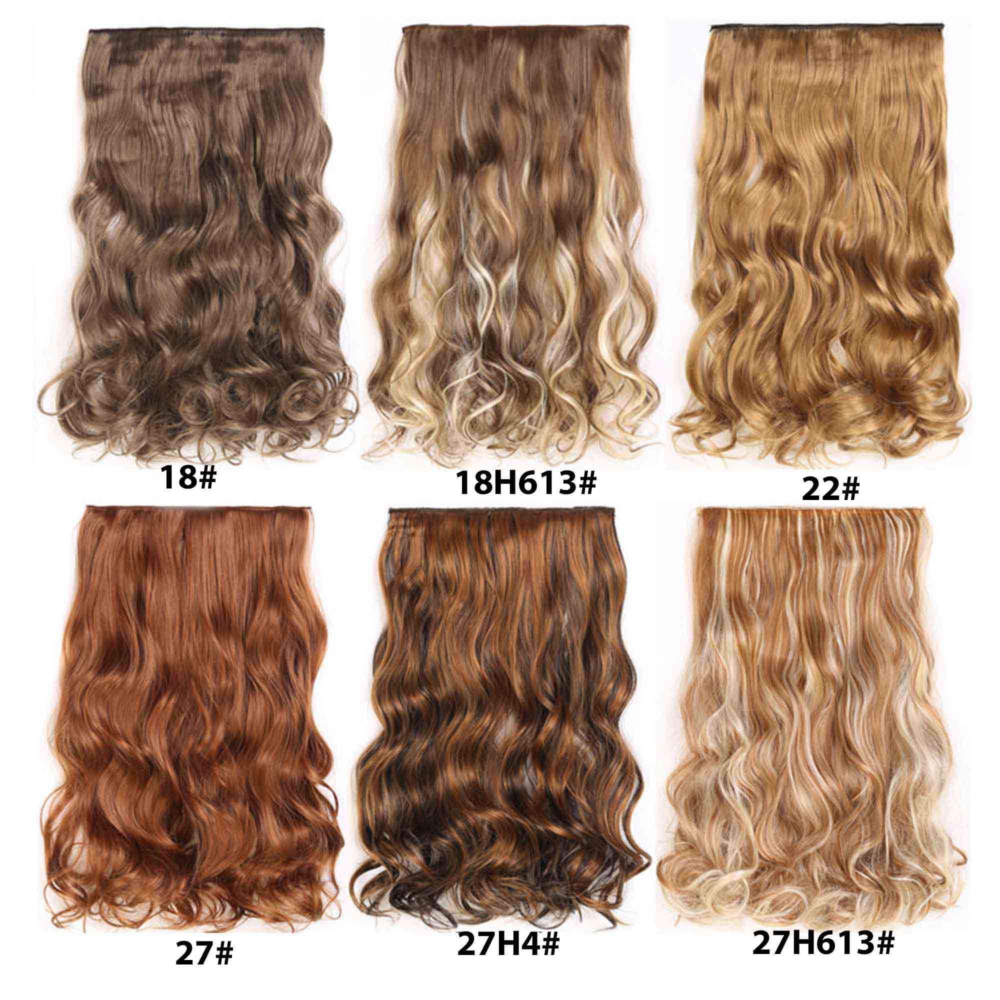 zak alcohol deur Women Clip In 3/4 Full Head Long Curly Synthetic Hair Extensions 5 Clips  24" – nevermindyrhead