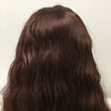 nevermindyrhead Women Lace Front Dark Brown Middle Part Long Curly Thick Volume Wig