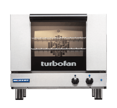 Countertop electric convection oven by turbofan