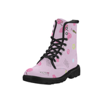 Logo print pink Martin Boots for 60.00 at ARMY PINK