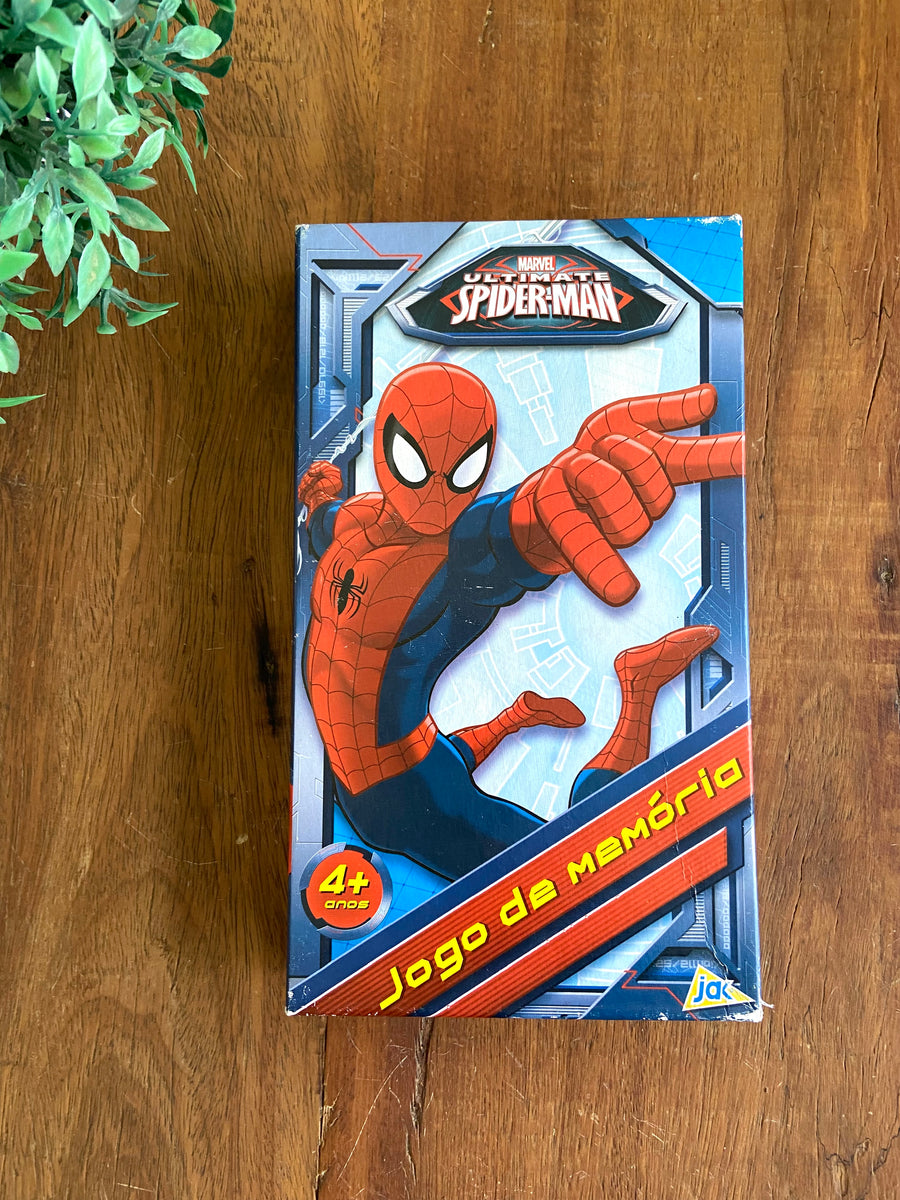 Jogo da Memoria Spiderman Jogos de Memória Toyster 20 pares – Sabia Brecho  Infantil