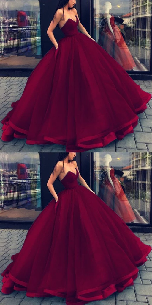 chic ball gowns