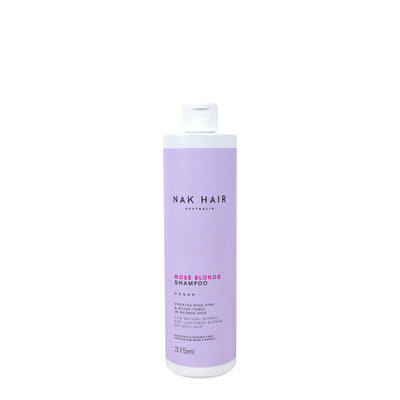 H&L SALON NAK HAIR Shampoo NAK Rose Blonde Shampoo 375mL