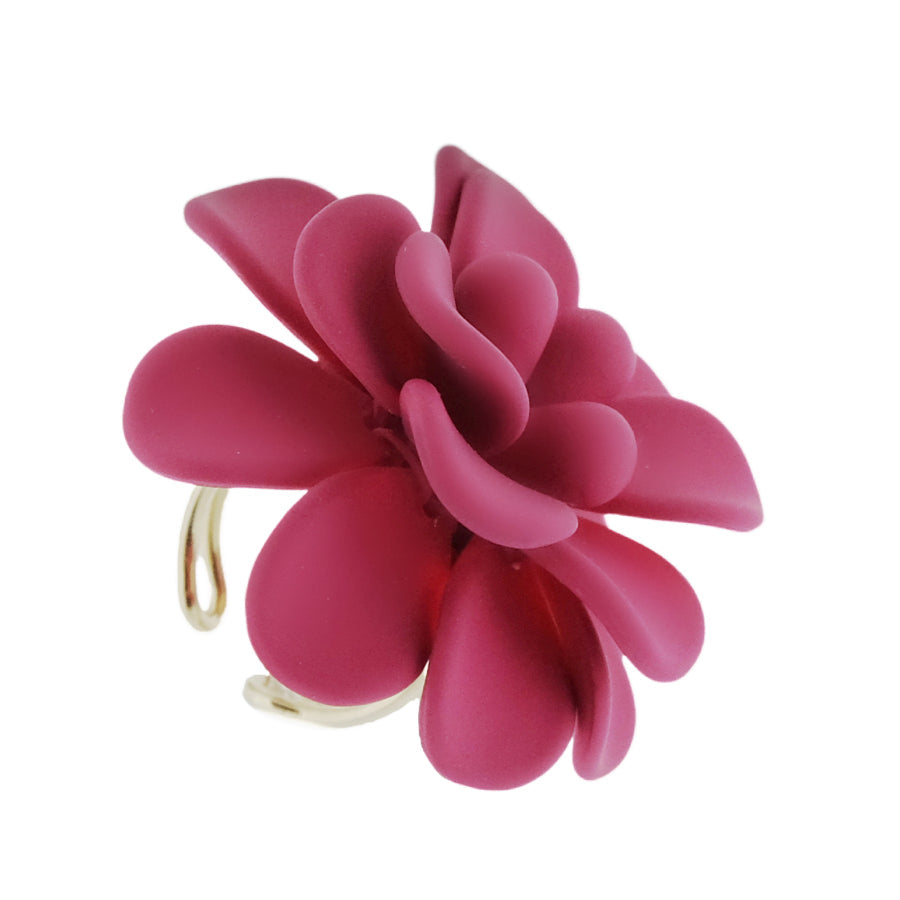 Anillo Ajustable Efecto Seda Hibisco Bougainvillea Siciliana – VERONICA TORDI