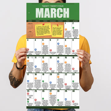 2024 Pickleball is Life Wall Calendar, TF Publishing