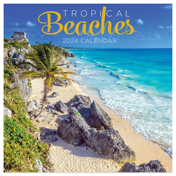 2024 Tropical Beaches Mini Calendar TF Publishing Calendars